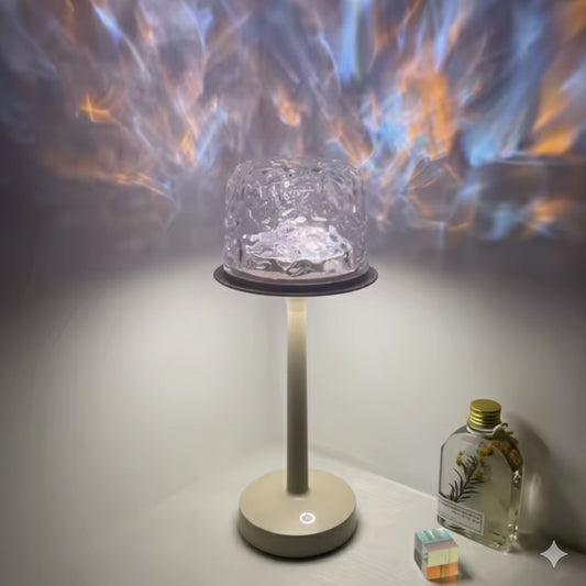 Lámpara con proyección de ondas de agua, para baños, dormitorios, sala de estar,etc.